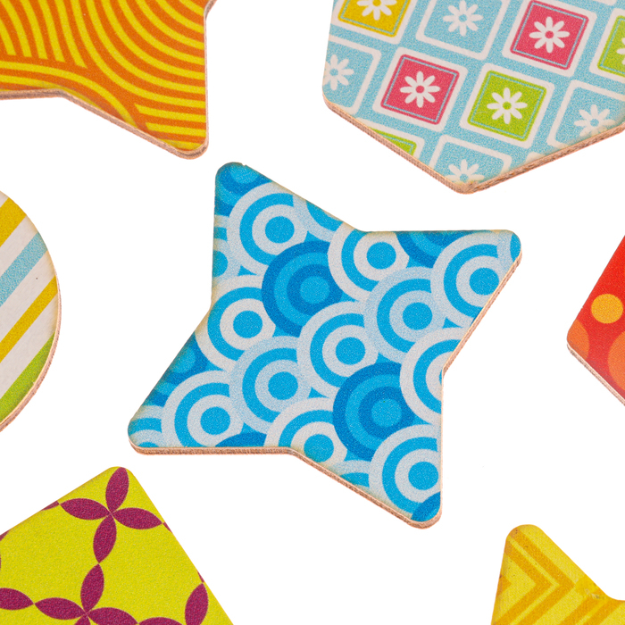 Развивающие досочки &laquo;Сложи узор&raquo;, по методике Сегена, 18 шт.