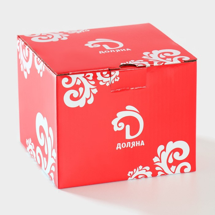 Сервиз чайный керамический Доляна «Горох», 4 предмета: 2 чашки 210 мл, 2 блюдца d=14 см, цвет красный Сервиз чайный керамический Доляна «Горох», 4 предмета: 2 чашки 210 мл, 2 блюдца d=14 см, цвет красный