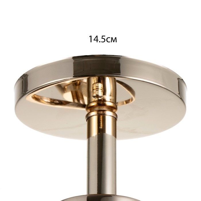 Люстра Люстра "Флёр" 3хЕ27 40Вт золото 57х57х25 см BayerLux