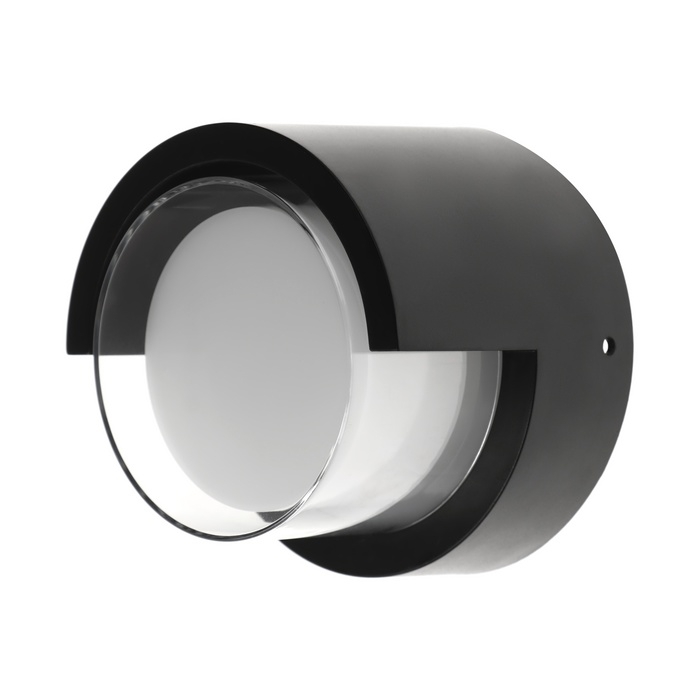 Светильник фасадный «Сити», FSD-049, 5 Вт, 4000К, круг, IP65, 220 В, пластик, черный Светильник фасадный «Сити», FSD-049, 5 Вт, 4000К, круг, IP65, 220 В, пластик, черный