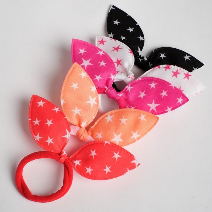 Резинки для волос , набор «Ушки», единорог, 10 шт. Резинки для волос , набор «Ушки», единорог, 10 шт.