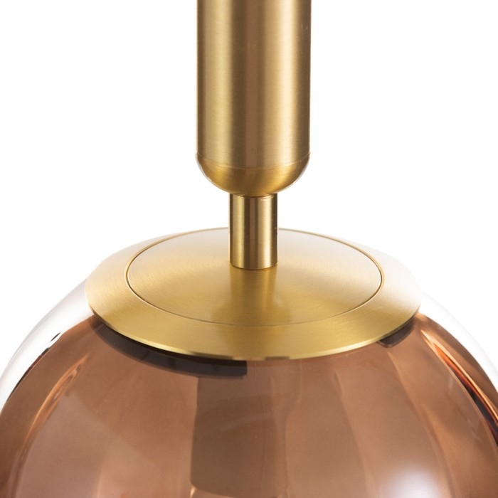 Светильник BayerLux Светильник BayerLux "Джавиер" Е14 40Вт золото-янтарный 15х15х35-185 см