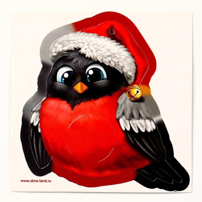 Пушистая игрушка своими руками на новый год «Снегирь», новогодний набор для творчества Пушистая игрушка своими руками на новый год «Снегирь», новогодний набор для творчества