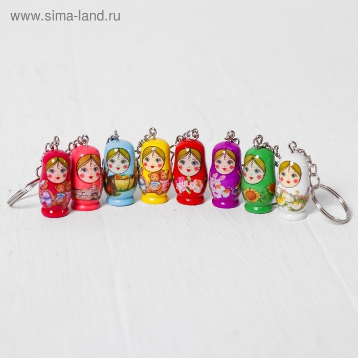 Матрёшка «Мини», на брелоке, МИКС Матрёшка «Мини», на брелоке, МИКС