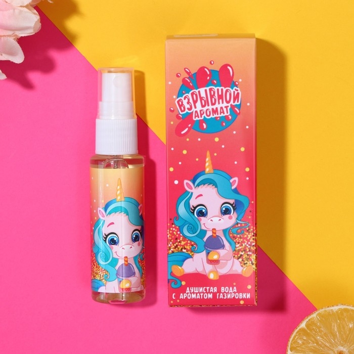 Душистая вода для девочек «Взрывной аромат» с ароматом лимонада, 30 мл Душистая вода для девочек «Взрывной аромат» с ароматом лимонада, 30 мл