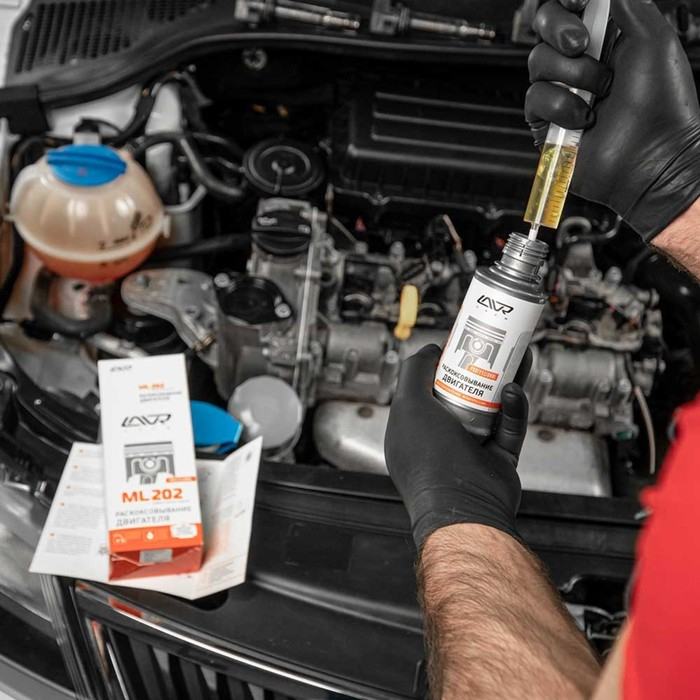 Раскоксовывание двигателя LAVR ML-202 комплект, 190 мл Ln2502 Раскоксовывание двигателя LAVR ML-202 комплект, 190 мл Ln2502
