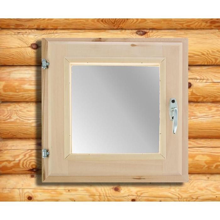 Окно, 40×40см, двойное стекло ЛИПА Окно, 40×40см, двойное стекло ЛИПА