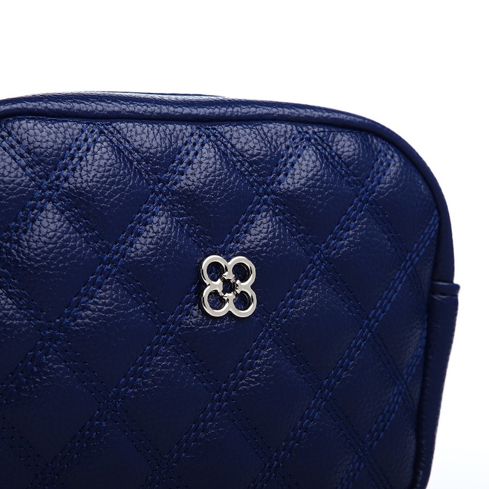 Сумка кросс-боди на молнии, цвет синий Сумка кросс-боди на молнии, цвет синий