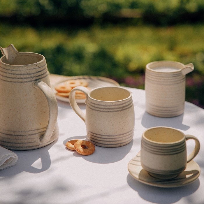 Кружка керамическая SL Home «Райяс», 500 мл, цвет бежевый Кружка керамическая SL Home «Райяс», 500 мл, цвет бежевый