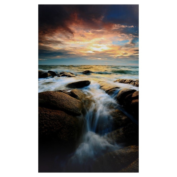 Картина-холст на подрамнике Картина-холст на подрамнике "Валуны" 60х100 см