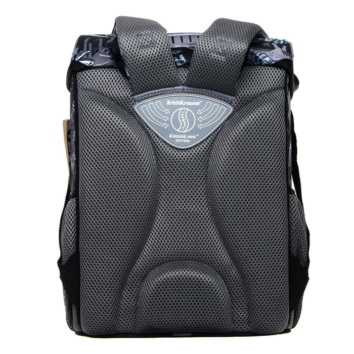 Ранец школьный на замке, 37 х 25 х 14 см, Erich Krause ErgoLine 15L, Dinosaur Park 51592 Ранец школьный на замке, 37 х 25 х 14 см, Erich Krause ErgoLine 15L, Dinosaur Park 51592