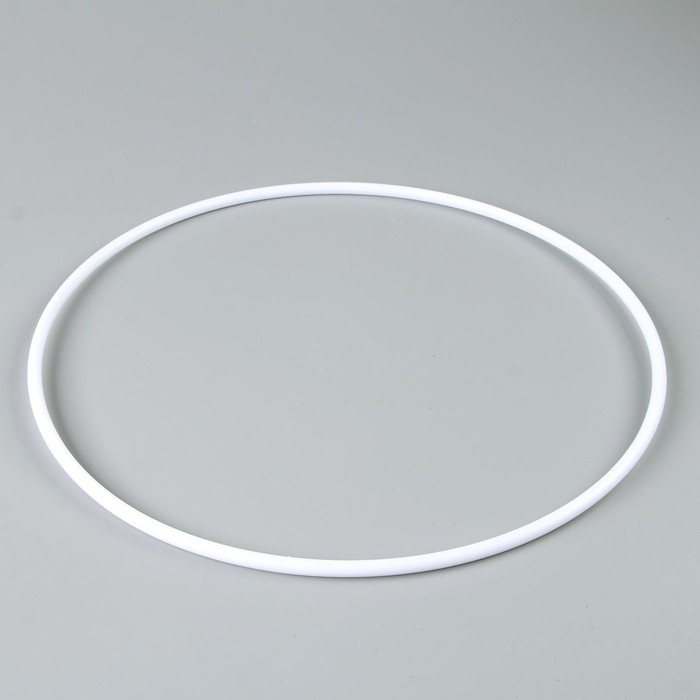 Основа для изготовления ловца снов «Кольцо», цвет белый Основа для изготовления ловца снов «Кольцо», цвет белый