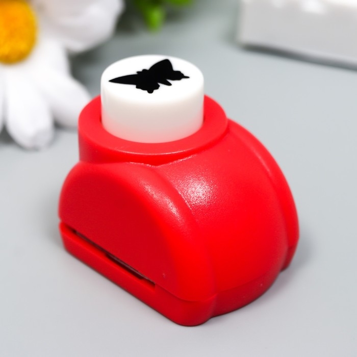 Дырокол фигурный Дырокол фигурный "Бабочка" d=1,5 см МИКС 3,5х4х4 см