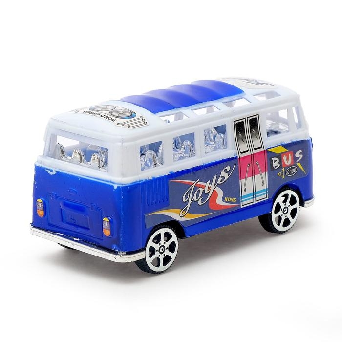 Автобус инерционный, цвета МИКС Автобус инерционный, цвета МИКС