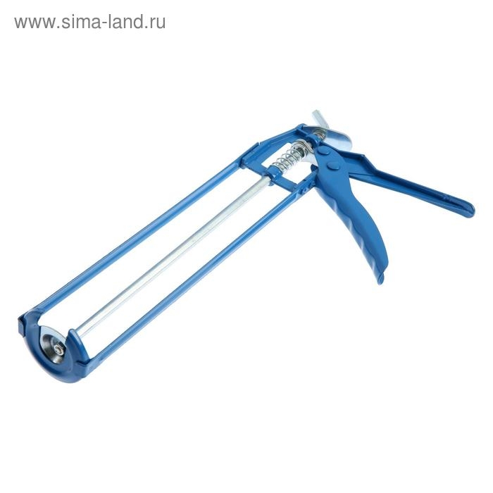 Пистолет для герметика ТУНДРА, усиленный, скелетный, шестигранный шток, 225 мм Пистолет для герметика ТУНДРА, усиленный, скелетный, шестигранный шток, 225 мм