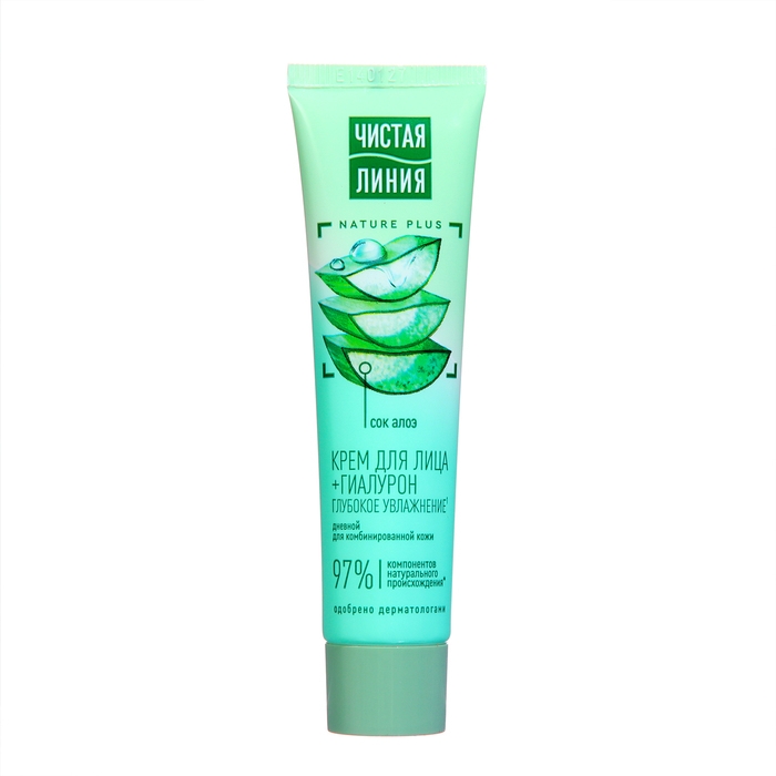 Крем для лица Чистая линия для комбинированной кожи увлажняющий, 40 мл Крем для лица Чистая линия для комбинированной кожи увлажняющий, 40 мл