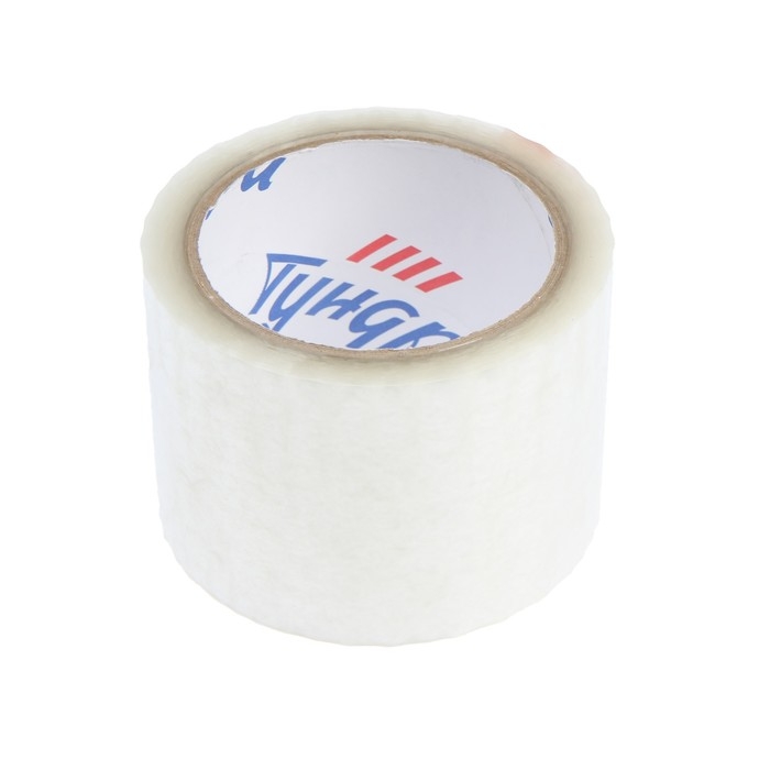 Лента клейкая ТУНДРА, прозрачная, 40 мкм, 72 мм х 66 м Лента клейкая ТУНДРА, прозрачная, 40 мкм, 72 мм х 66 м