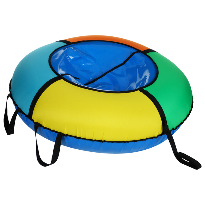 Тюбинг-ватрушка Winter Star, диаметр чехла 110 см, тент/оксфорд, цвета МИКС Тюбинг-ватрушка Winter Star, диаметр чехла 110 см, тент/оксфорд, цвета МИКС
