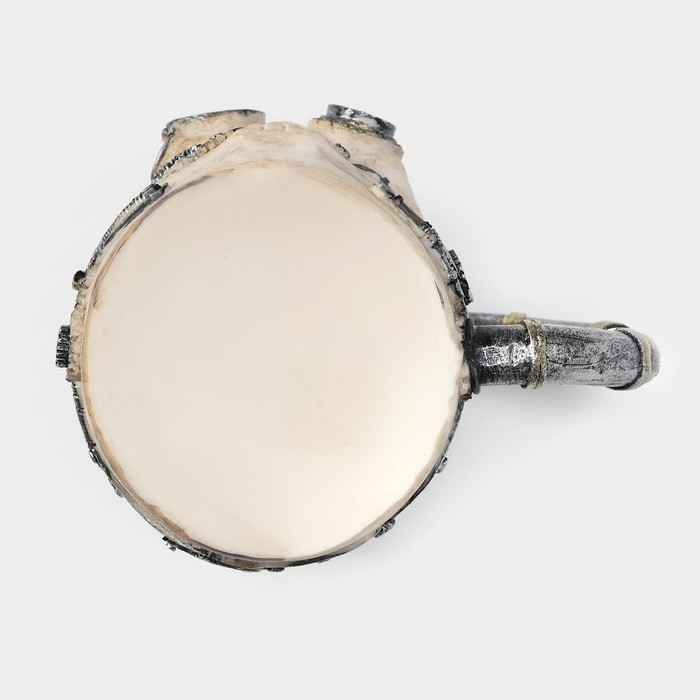 Кружка «Череп», 400 мл, цвет бежевый Кружка «Череп», 400 мл, цвет бежевый