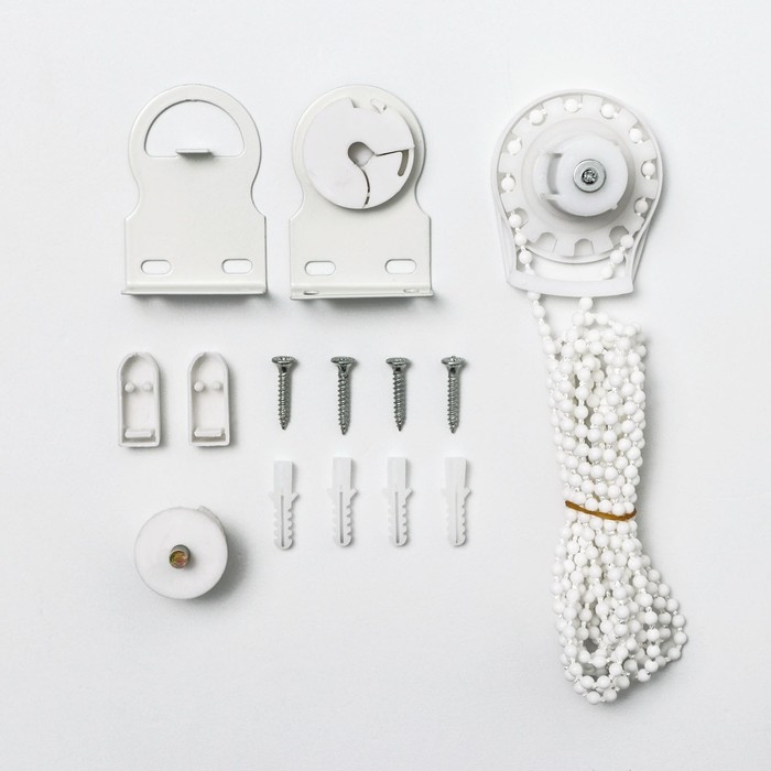 Штора рулонная «Механика. Блэкаут», 100×180 см (с учётом креплений 3,5 см), цвет серый Штора рулонная «Механика. Блэкаут», 100×180 см (с учётом креплений 3,5 см), цвет серый