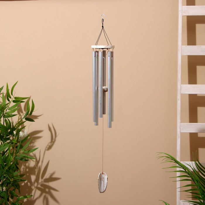 Музыка ветра Музыка ветра "Покой" алюминий 10х10х90 см