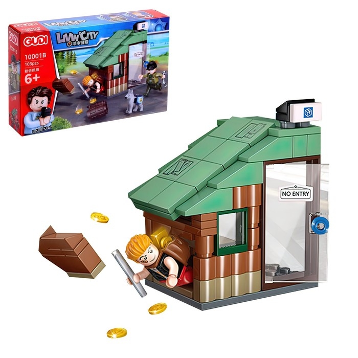 Конструктор «Полиция. Жулики», цвет МИКС Конструктор «Полиция. Жулики», цвет МИКС