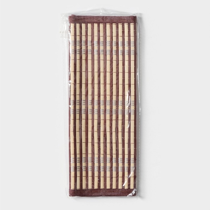 Салфетка сервировочная на стол «Кант», 44×30 см, цвет коричневый Салфетка сервировочная на стол «Кант», 44×30 см, цвет коричневый