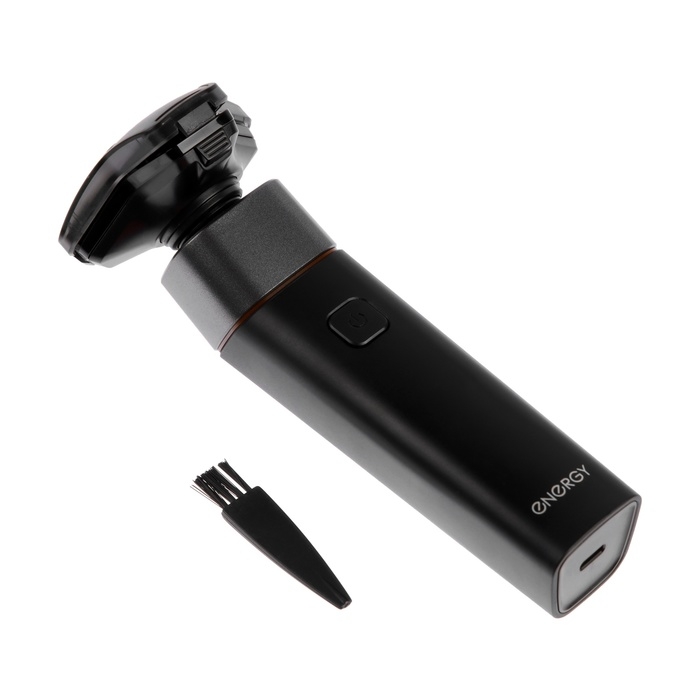 Электробритва Energy EN-729, 3 Вт, роторная, 3 головки, влажное бритьё, от АКБ, чёрная Электробритва Energy EN-729, 3 Вт, роторная, 3 головки, влажное бритьё, от АКБ, чёрная