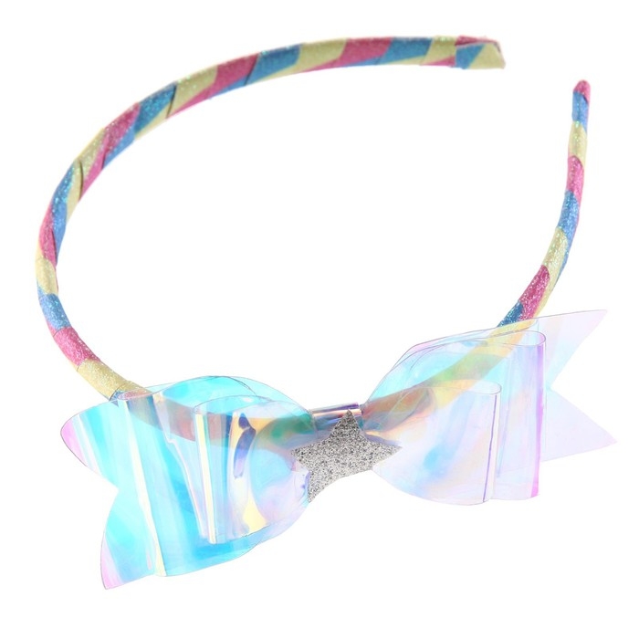 Аксессуары для волос, 4 штуки, ободок с бантом и заколки Аксессуары для волос, 4 штуки, ободок с бантом и заколки