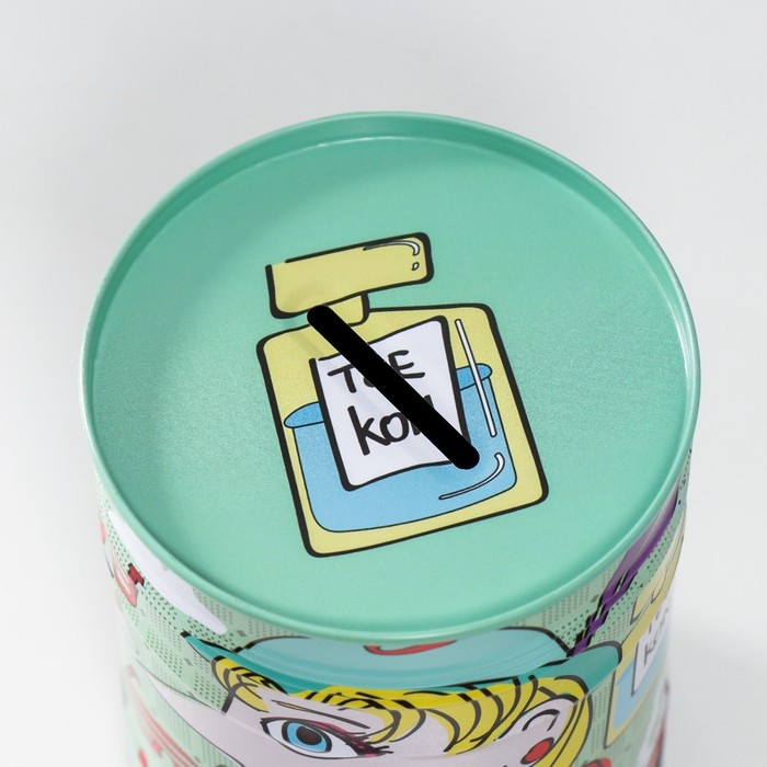 Копилка металл банка Копилка металл банка "Родственники" МИКС 12,5х8,5х8,5 см