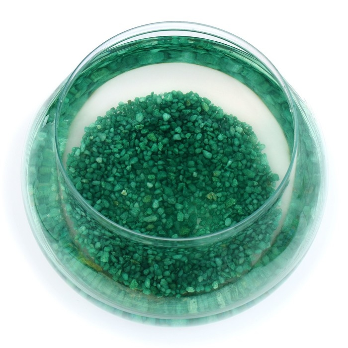 Мраморная крошка (5-10 мм) малахит, 800 г Мраморная крошка (5-10 мм) малахит, 800 г