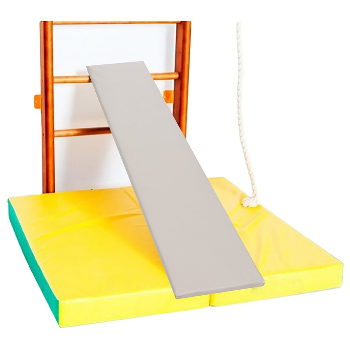 Доска для пресса к детскому спортивному комплексу, мягкая, цвета МИКС Доска для пресса к детскому спортивному комплексу, мягкая, цвета МИКС