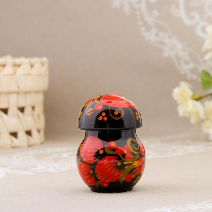 Набор для специй «Грибы», хохлома Набор для специй «Грибы», хохлома