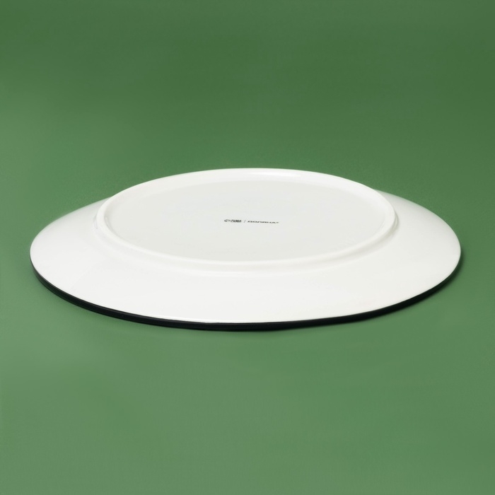 Тарелка новогодняя Доляна «Василиск», 24×24×2,5 см