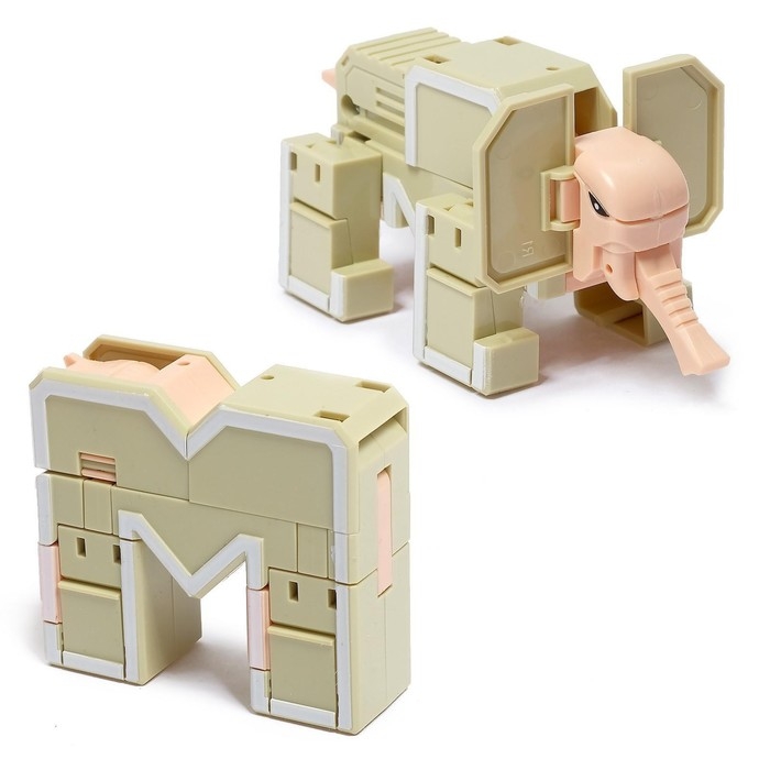 Робот «Дино-буква», трансформируется в динозавра, МИКС