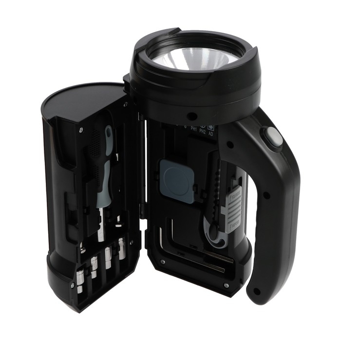 Набор инструментов ТУНДРА, подарочный пластиковый кейс Набор инструментов ТУНДРА, подарочный пластиковый кейс "Фонарь", 17 предметов