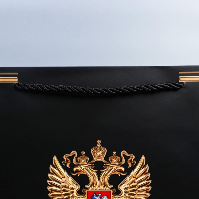 Пакет подарочный, упаковка, «Россия в душе моей», 32 х 26 х 12 см