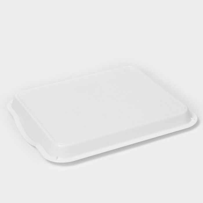 Поднос, универсальный, 25×29 см, цвет белый Поднос, универсальный, 25×29 см, цвет белый