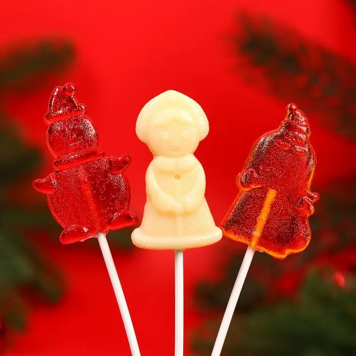 Карамель леденцовая новогодняя Карамель леденцовая новогодняя "Микс №1", 17 г