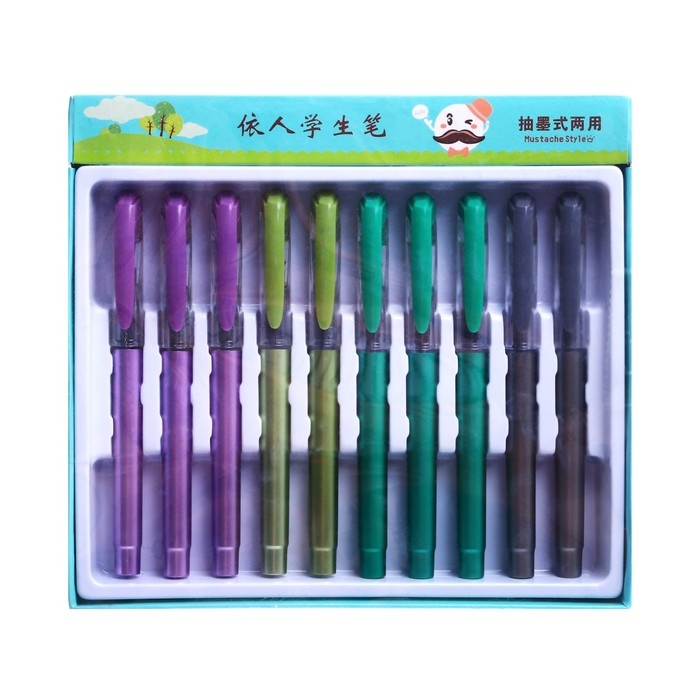 Ручка перьевая  Ручка перьевая "Перламутр", с закрытым пером, МИКС