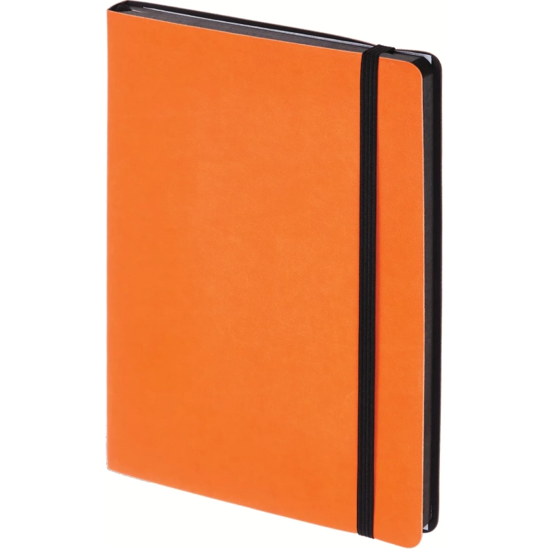 Ежедневник недатированный оранжевый А5  MEGAPOLIS SOFT 3-470/01