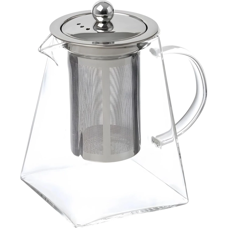 Чайник заварочный AROMA, объем 1 л, из боросиликатного стекла,105039