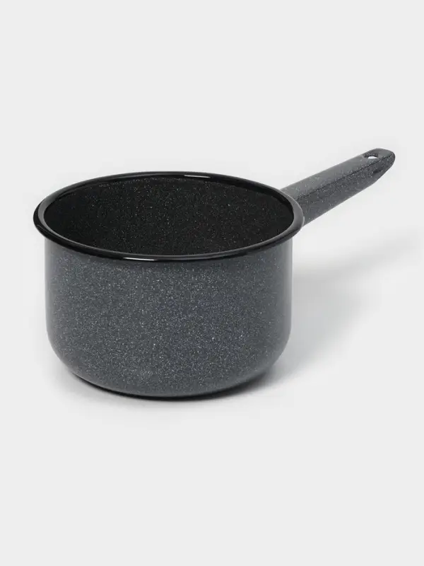 Ковш эмалированный цилиндрический, 1.5 л, МИКС