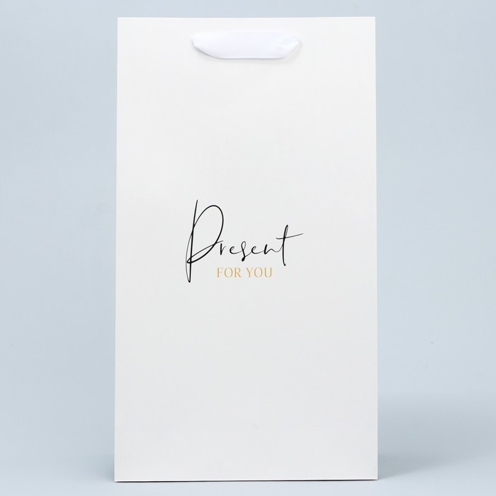 Пакет подарочный под две бутылки, упаковка, «Present for you», 35 х 20 х 9 см Пакет подарочный под две бутылки, упаковка, «Present for you», 35 х 20 х 9 см