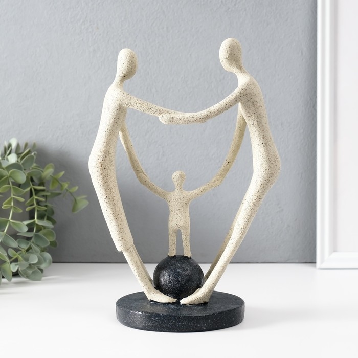 Сувенир полистоун Сувенир полистоун "Сила в единстве" белый 12х17,5х26,5 см