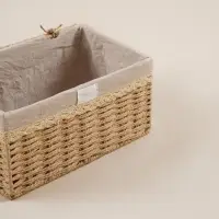 Корзина для хранения плетёная ручной работы SL Home, 35×25×19 см