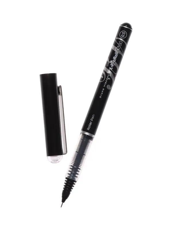 Ручка-роллер BrunoVisconti  Ручка-роллер BrunoVisconti "XProRoll 0380" 0.5мм, стерж/черн с жидк чернилами