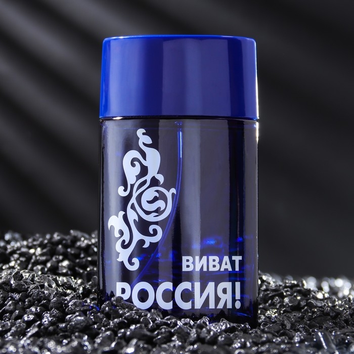 Туалетная вода мужская Туалетная вода мужская "Виват Россия", синий, 100 мл
