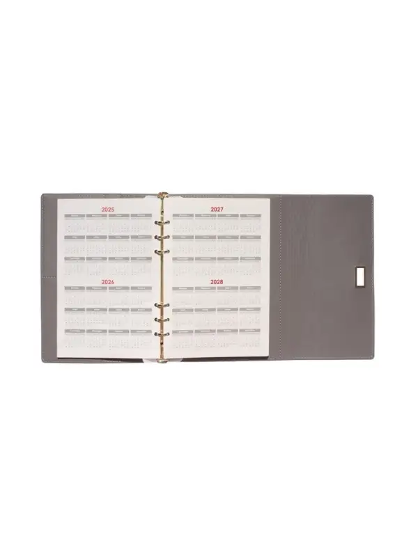 Органайзер на кольцах, А5, с клапаном, 80л, линия, к/зам, с ручкой, Серый Органайзер на кольцах, А5, с клапаном, 80л, линия, к/зам, с ручкой, Серый