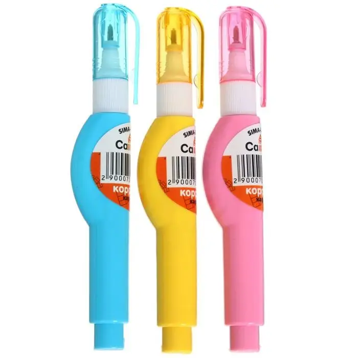 Корректор-карандаш 3 мл., металлический наконечник, на основе растворителя Корректор-карандаш 3 мл., металлический наконечник, на основе растворителя